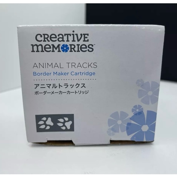 Creative Memories  Animal Tracks Border Maker Cartridge Punch Brand New - Picture 2 of 6